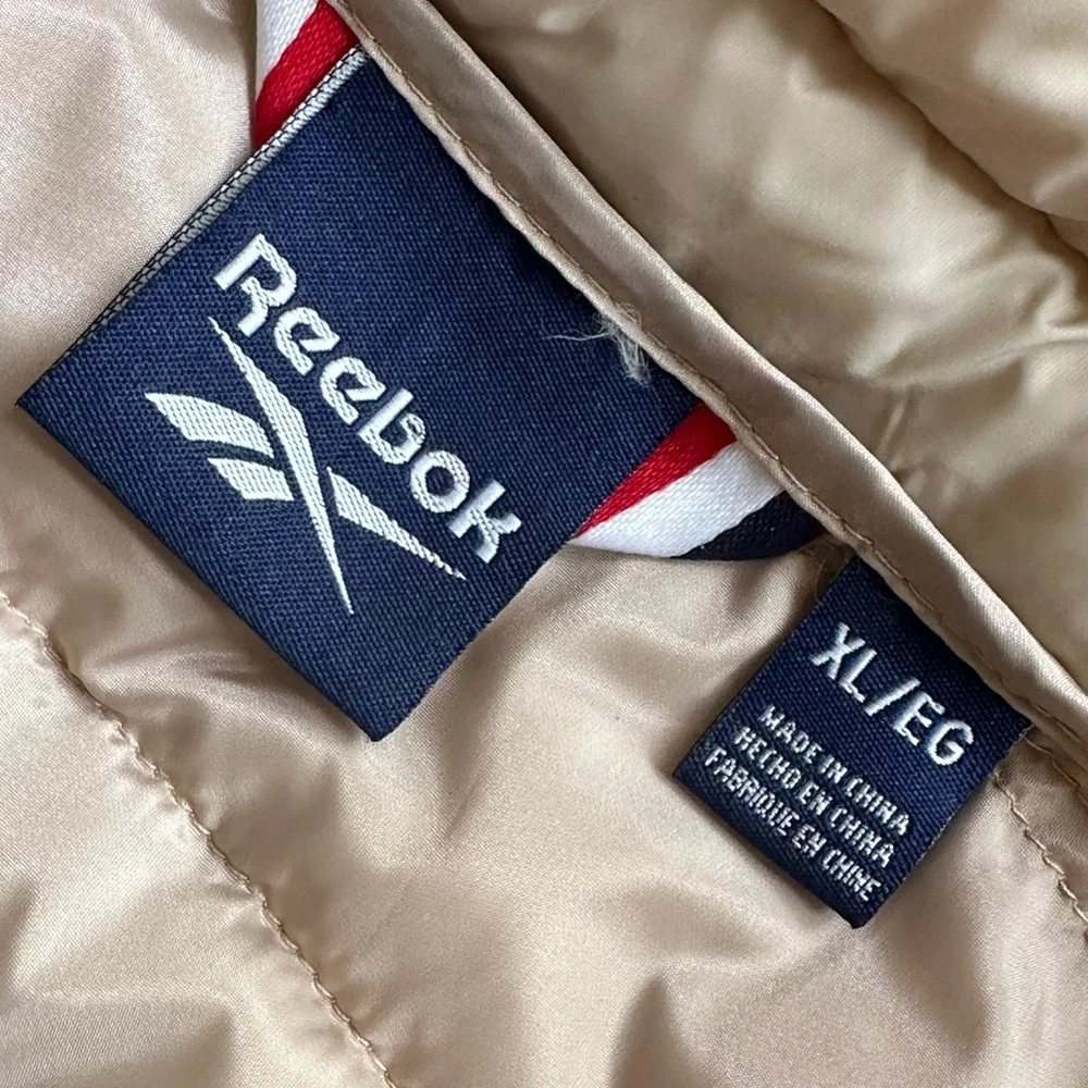 $125 NWT Reebok Light Arctic Blue‎ Glacier Shield Puffer Vest - Men's X-Large